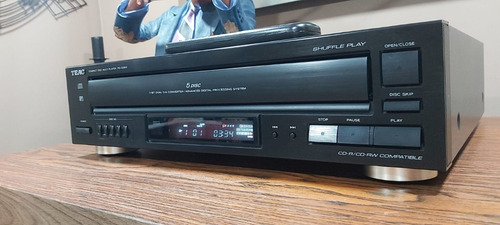 Imagem 5 de 8 de Cd Player Carrocel Teac Modelo Pd-d2610 Mp3 Top De Linha