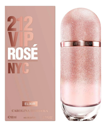 Carolina Herrera 212 Vip Rose Elixir Woman 80 Ml Edp
