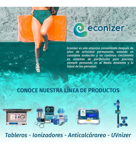 Uvnizer Econizer Tratamiento Purificacion Agua Potable Hogar