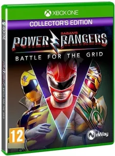 Power Rangers Battle Grid Collectors Xbox One Mídia Física