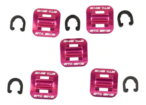 Guia Suporte Conduite  Freio Hidraulico Bike Pink (kit 5).