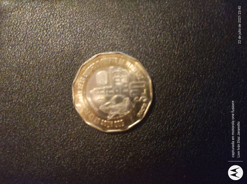 Moneda De $20 De Los 500 Años De La Fundación De Veracruz