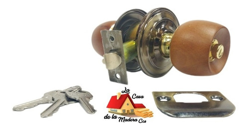 Cerradura De Madera Bluexpress 5831 Coffee Bl