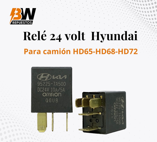 Rele Hyundai Para Camión Hd75,hd72,hd78