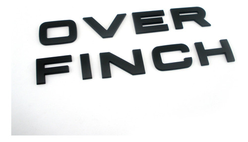 Overfinch Letter Badge Logo Sticker Para Land Rover