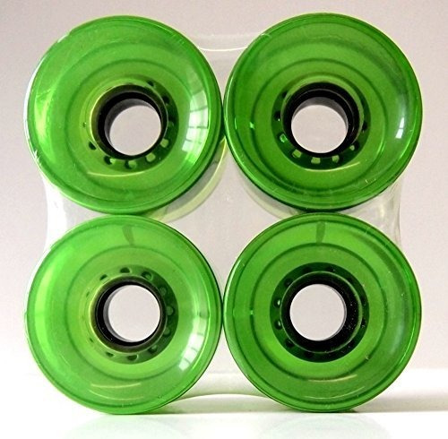 Ruedas Cruiser Everland 65x51mm (verde Transparente)