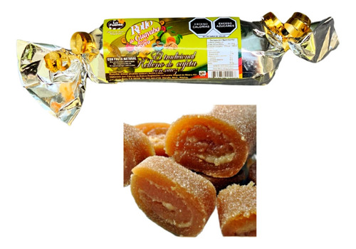 Rollo De Guayaba Relleno De Cajeta Con Nuez 180g / Artesanal