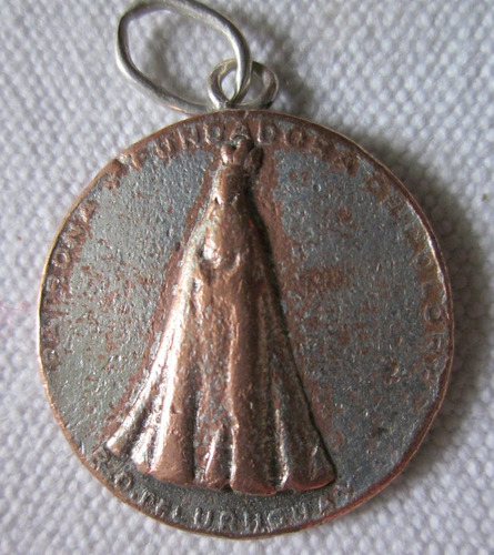 Antigua Medalla Virgen Religiosa Patrona Fundadora  Dolores