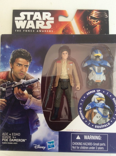 Star Wars Armor Up Deluxe Figure Poe Dameron