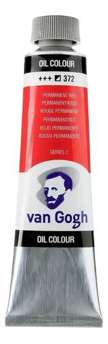 Tinta Óleo 20 Ml Talens Van Gogh Serie 2 Permanent Red 372