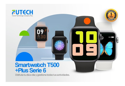 Smart Watch T500 Plus Serie 6 2021