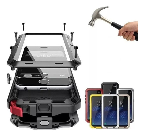Una Funda Armor De Protección Completa Para iPhone