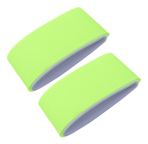 2x Correas De Esquí Cinta De Sujeción Correas De Amarillo