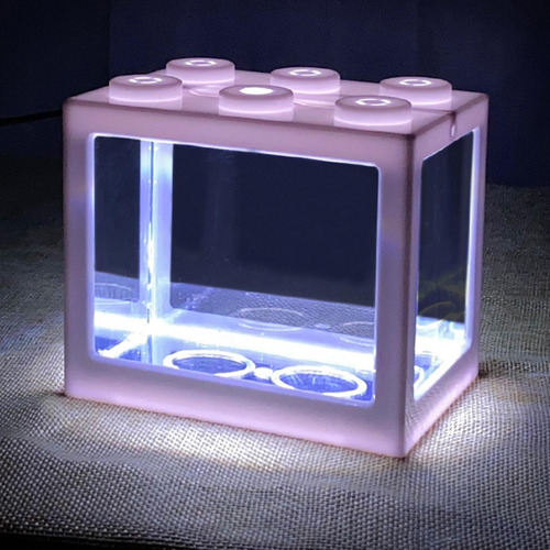 Decoração De Mesa De Escritório Para Aquário De Rosa