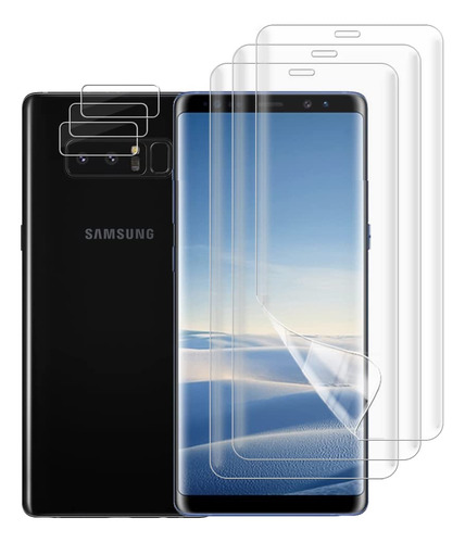Uzwzw 3 + Protector Pantalla Para Samsung Galaxy Note 8 No