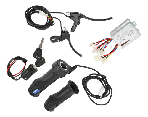 Kit De Control De Motor Throttle Grip, 24 V, 500 W, Cepillo