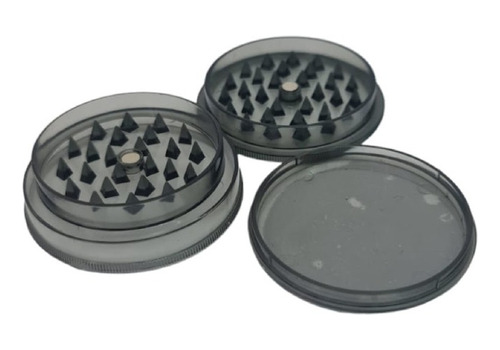 Grinder Moledor Trillador 2 Piezas Acrílico Diseño Calavera 