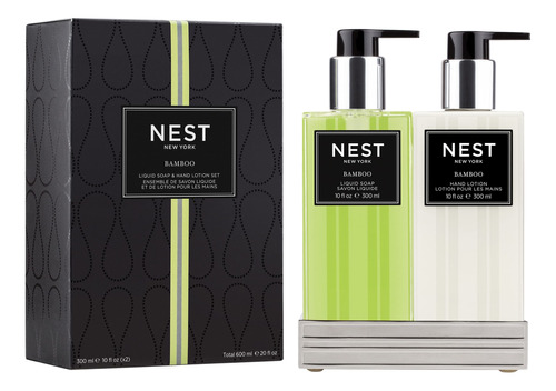 Nest Fragrances Jabon Liquido De Bambu Y Jabon Para Manos, J