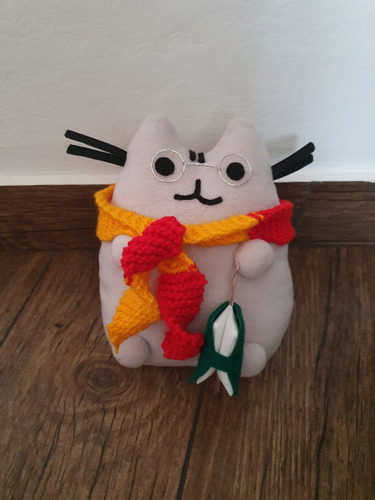 Pusheen The Cat Harry Potter Muñeco Peluche Artesanal