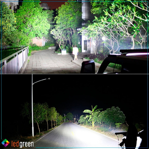 Imagem 7 de 8 de Farol Auxiliar Barra 7d Led 504w Carro Jeep Jipe Offroad Utv