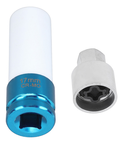 Llave Antirrobo Para Desmontar Tuercas Y Tornillos