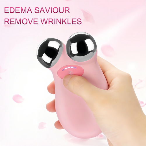 Cimenn Electric Microcorriente Vibración Lifting Facial Masajeador Eliminación De La Hinchazón Dispositivo Para El Cuidado De La Piel