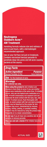 Tratamiento Facial Neutrogena Para El Acné Persistente Con P