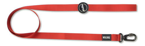 Woldog Guia/leash Para Cachorros Tamanho P In Red