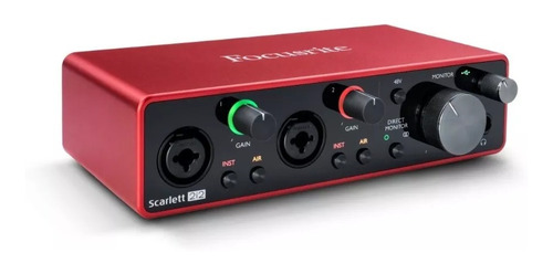 Imagem 3 de 5 de Interface De Audio Focusrite Scarlett 2i2 3rd Geração