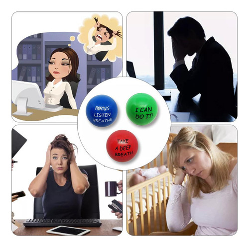 Pelota De Descompresión Stress Balls Con Citas Motivacionale