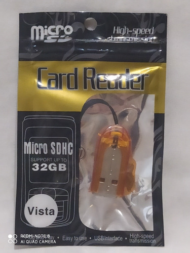 Micro Sd Hc Card Reader 32gb Original Sellado