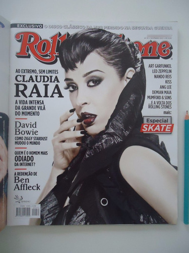 Rolling Stones #74 Ano 2012 Claudia Raia