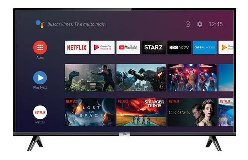Imagem 2 de 10 de Smart Tv Android Led Hd 32 Tcl 2 Hdmi Wi-fi 32s6500s