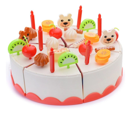 Set De Cumpleaños Con Torta Y Accesorios 