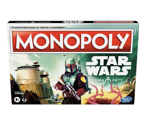 Star Wars Monopoly Boba Fett En Español