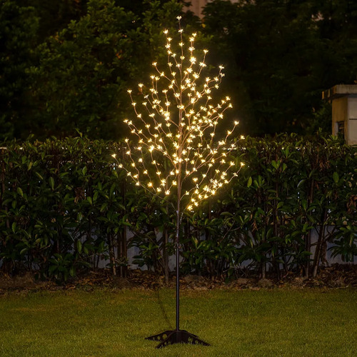 Árbol De Cerezo De Luz Led 6 Pies 208l Decoracion Navidad 