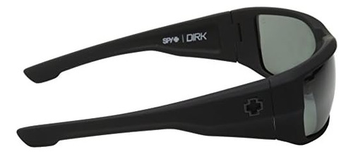 Gafas De Sol Spy Dirk En Negro Mate Suave Con Lentes Polariz