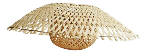 Pantalla De Lámpara De Bambú, Cubierta De Luz De Mimbre,