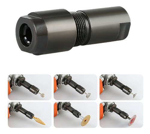 Adaptador De Amoladora A Amoladora Recta Durable Para 6 Mm
