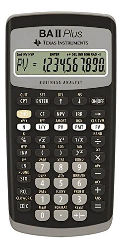 Texbaiiplus - Texas Instruments Ba-ii Plus Adv. Calculadora