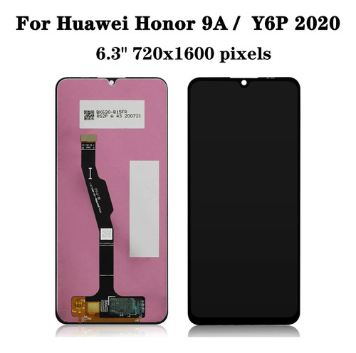 Display Lcd Para Huawei Y6p/honor 9a Med-lx9 Med-lx9n