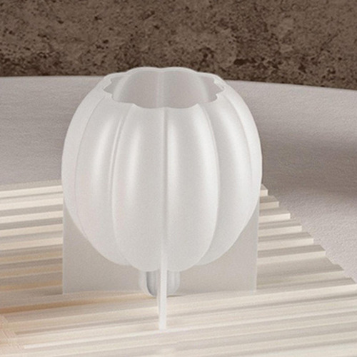 Molde De Silicona Para Velas De Calabaza Molde De Calabaza 3