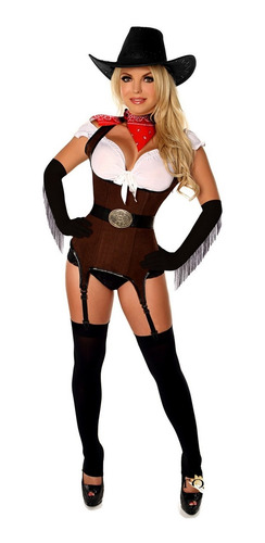 Disfraz De Vaquera Sexy Para Mujer, Talla: L, Halloween | Envío gratis Disfraz De Vaquera Sexy Para Mujer, Talla: L, Halloween | Envío gratis