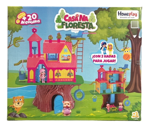 Casa Del Árbol Para Muñecas Home Play Lionel's