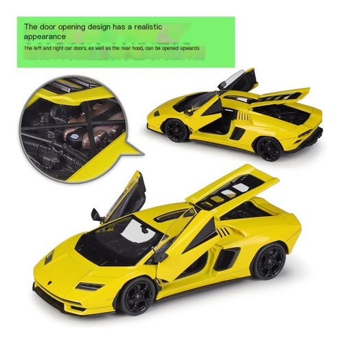 Modelo De Coche Deportivo Lamborghini Countach Lpi800-4