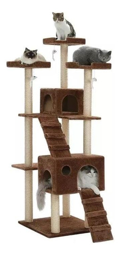 Rascador Gigante Para Gatos Rascadores Xxxl Torre De Mascota