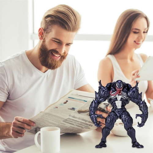 Figura Venom Yamaguchi Revoltech Marvel Spiderman