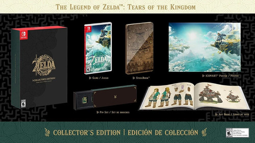 The Legend Of Zelda Tears Of The Kingdom Edicion D Coleccion