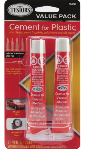 Testors 3509c Testors Plastic Cement Value Pack