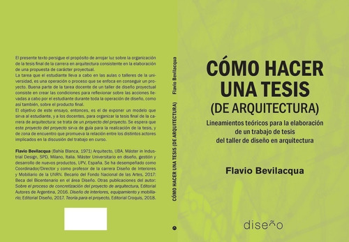 Cómo Hacer Una Tesis (de Arquitectura) Flavio Bevilacqua